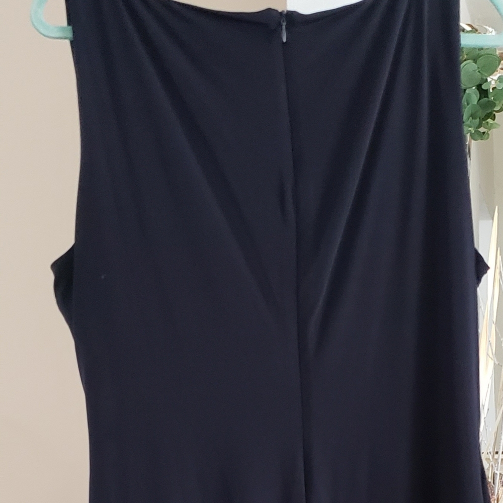 Navy blue dress